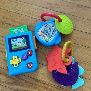 Lot of 3 toys game boy like with sounds
